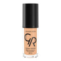 Golden Rose Total Cover 2 in 1 Foundation and Concealer - Natural Finish, High Coverage, Vitamin E - 1.01 fl oz