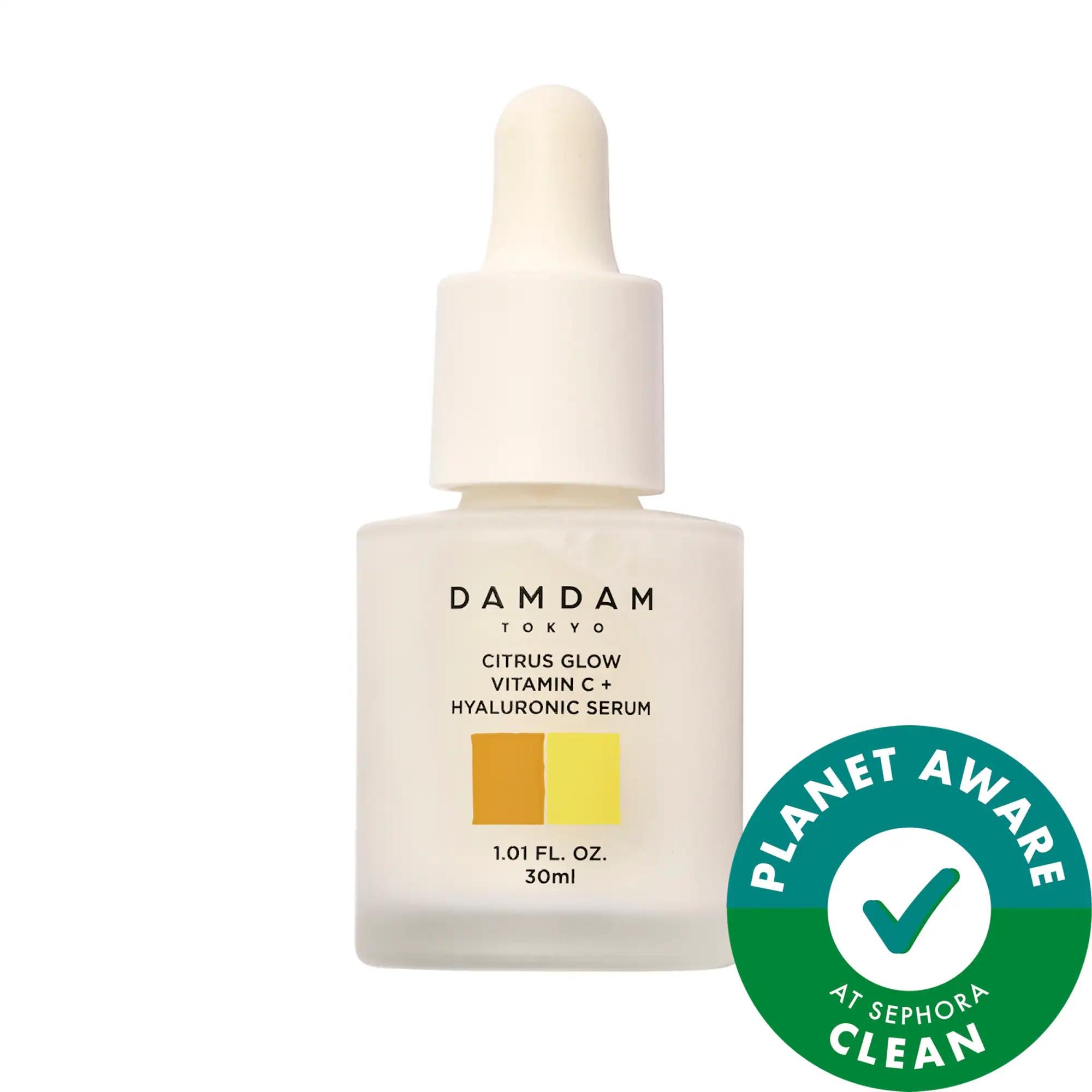 Citrus Glow Vitamin C & Hyaluronic Acid Serum - Brighten, Hydrate, Vegan Skincare