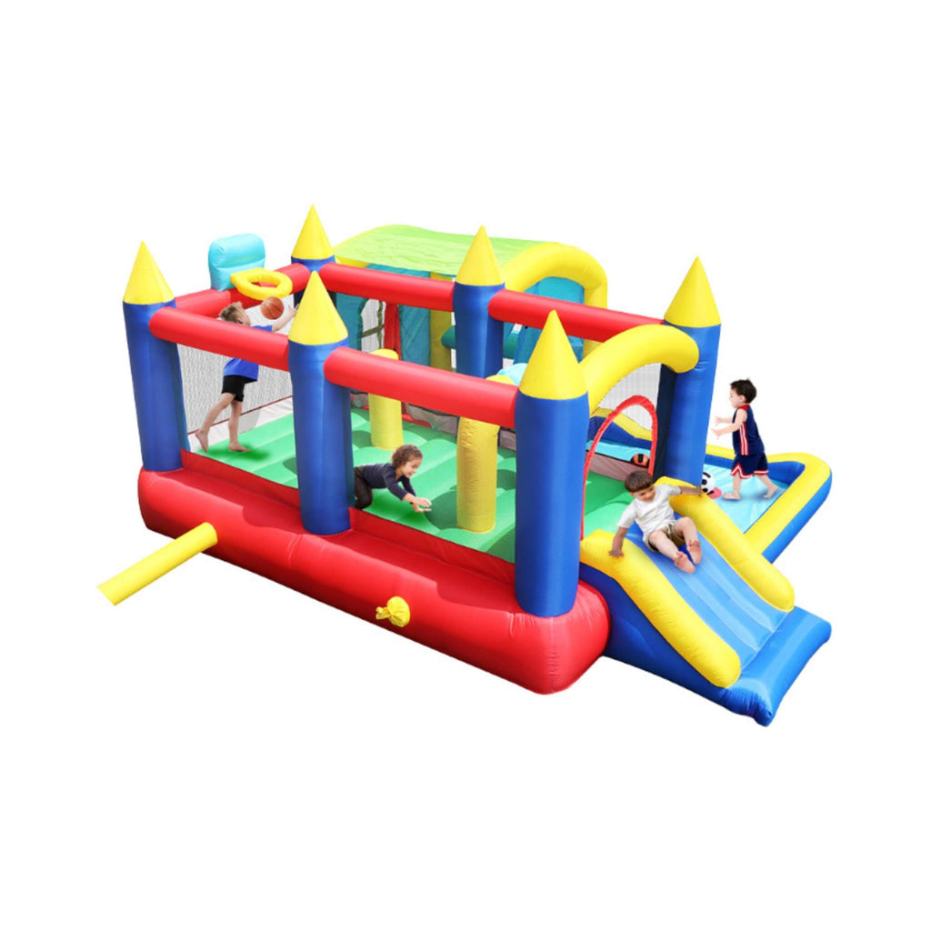 7-In-1 Inflatable Bounce House With Ball Pit, Obstacles And Bouncy Castle (SAK50823) – SAKSBY WHOLESALE, view 13