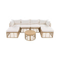 Alora 7-Piece Outdoor All-Weather Rattan Patio Sofa Set With Cushions (SAK47230) – SAKSBY WHOLESALE, view 11