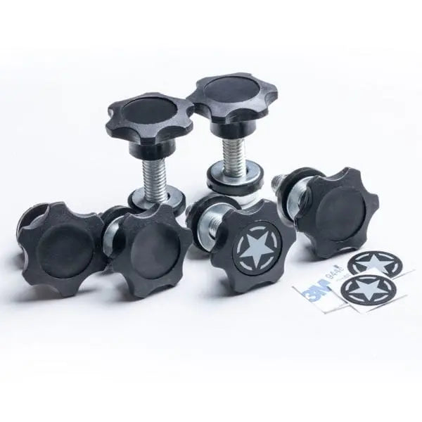GPCA GP-Star Versatile Quick-Release Thumbscrew Set — in-use photo
