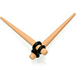 BodyCandy Tan Matte Acrylic Straight Taper Set 2G to 00G — size reference