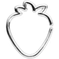 BodyCandy 16G 5/16 Fruit Strawberry Closure Ring — main product shot