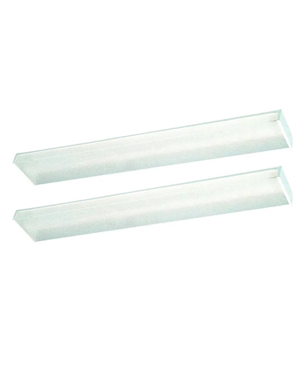 49"w Prismatic Wraparound 1-Light Integrated LED Lightstrip [2 PACK] Ceiling Lights by RP Lighting – LampsUSA
