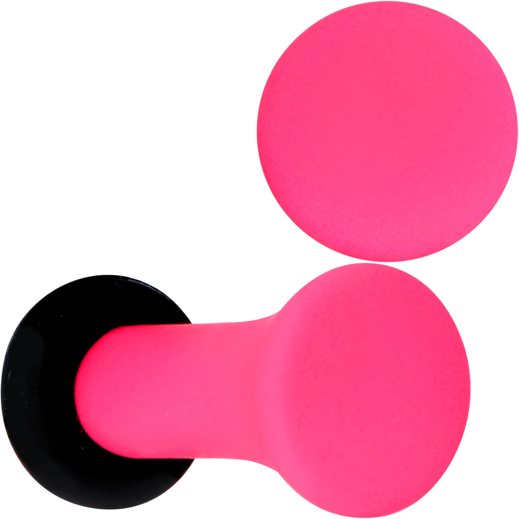 BodyCandy Hot Hot Pink Matte Single Flare Plug Set — alternative angle