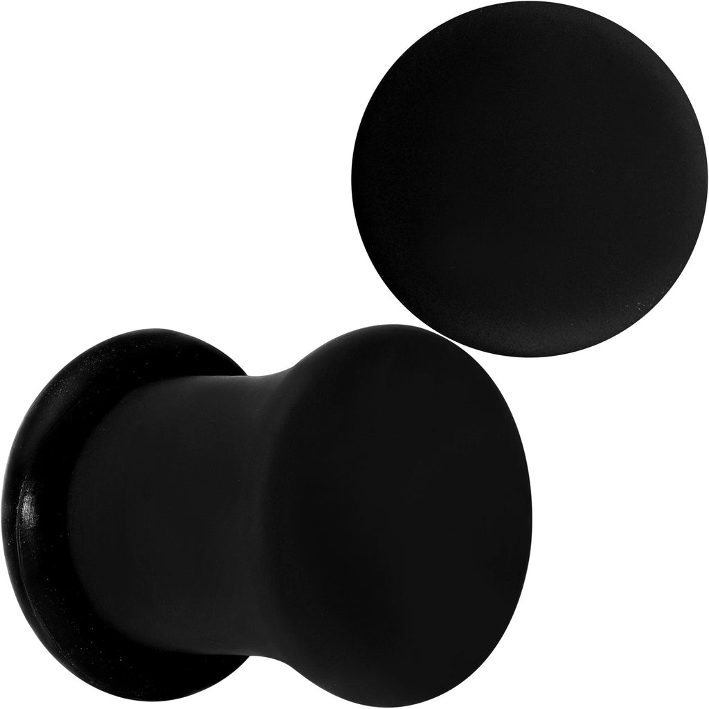 BodyCandy Beauteous Black Matte Acrylic Single Flare Plug Set — packaging