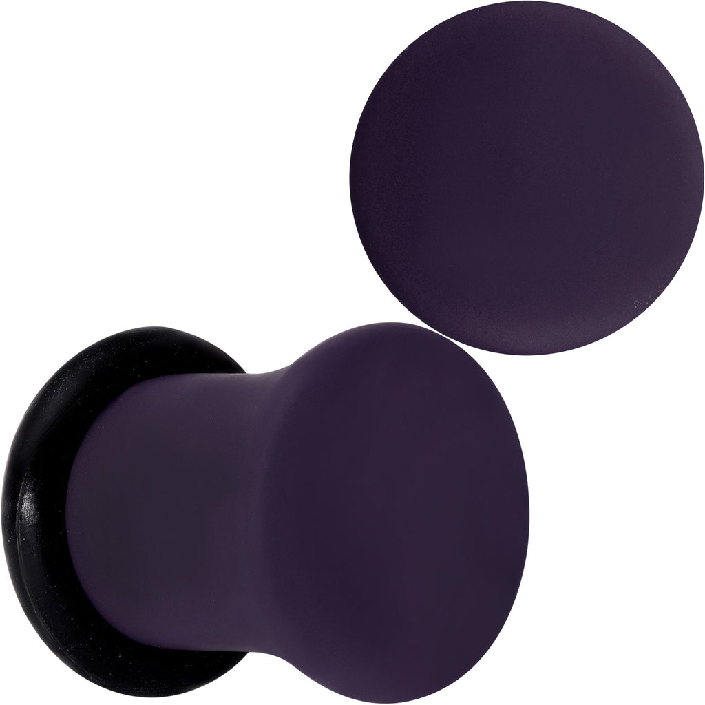 BodyCandy Perfectly Purple Matte Acrylic Single Flare Plug Set — packaging