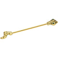 BodyCandy 14G Green Gem Gold Tone Tribal Snake Industrial Barbell 38mm — main product shot
