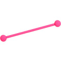 BodyCandy 14G Hot Hot Pink Matte Industrial Barbell 38mm — main product shot