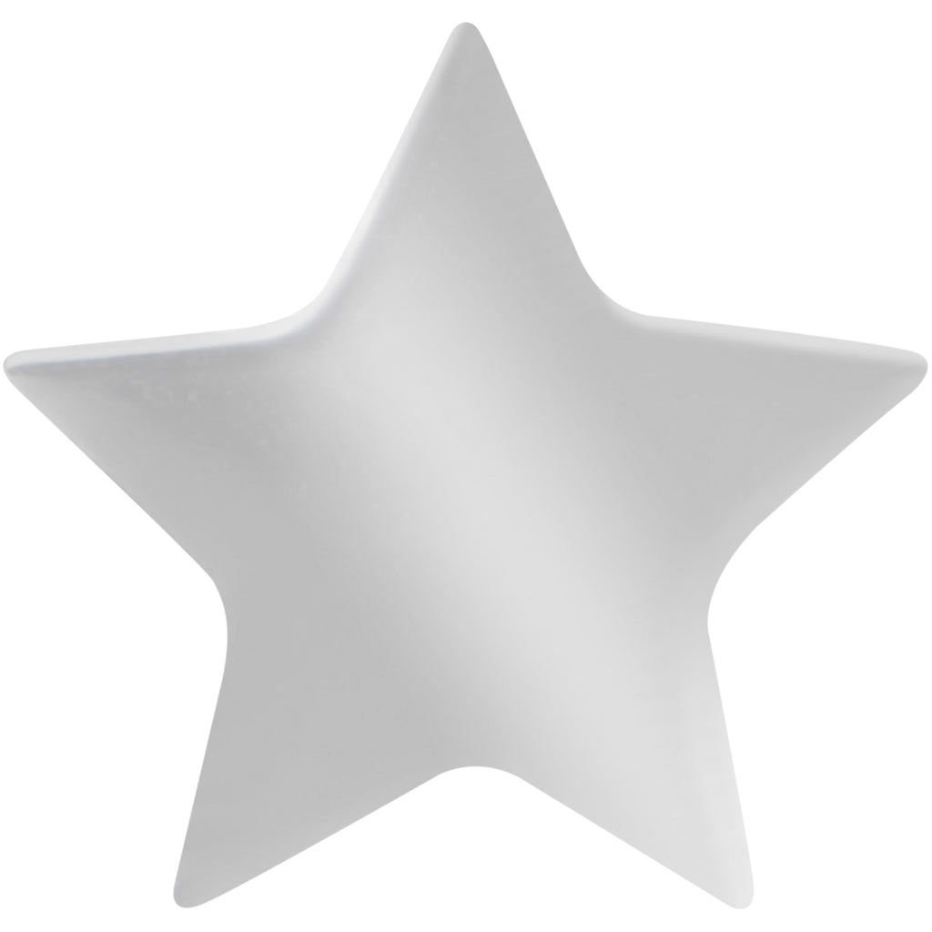 BodyCandy 16G 5/16 Star Grade 23 Titanium Internal Thread Labret Tragus — detail close-up