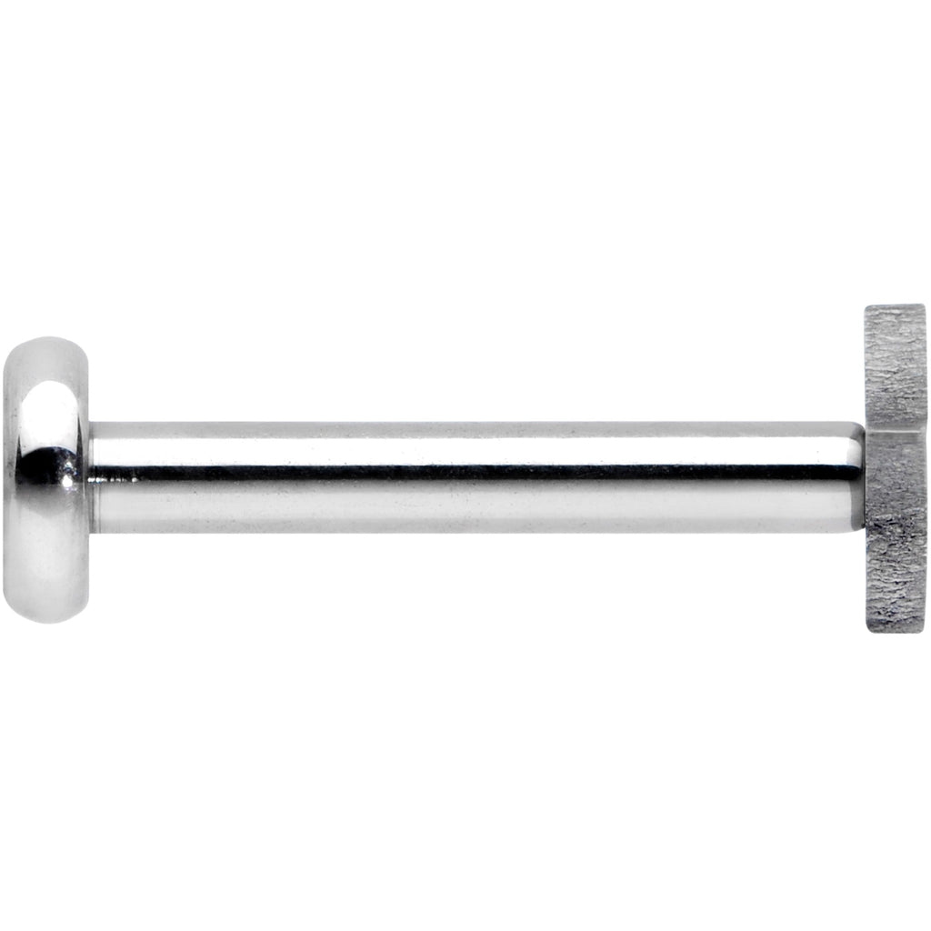 BodyCandy 16G 5/16 Star Grade 23 Titanium Internal Thread Labret Tragus — lifestyle context
