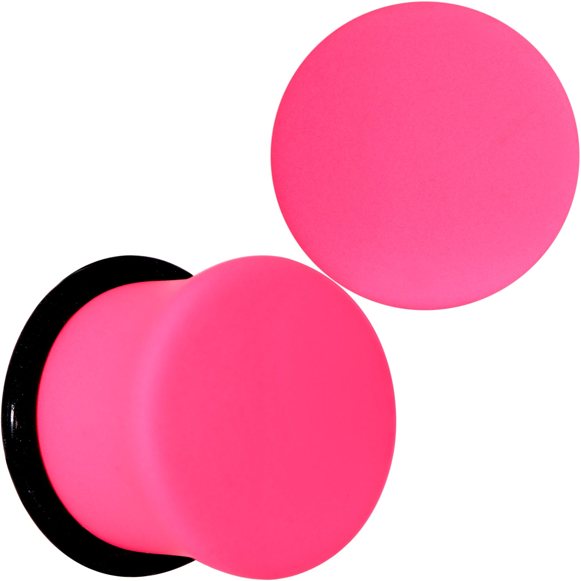 BodyCandy Hot Hot Pink Matte Single Flare Plug Set — feature highlight