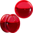 BodyCandy Acrylic Fake Blood Filled Halloween Saddle Plug Set 0G to 1 Inch — packaging