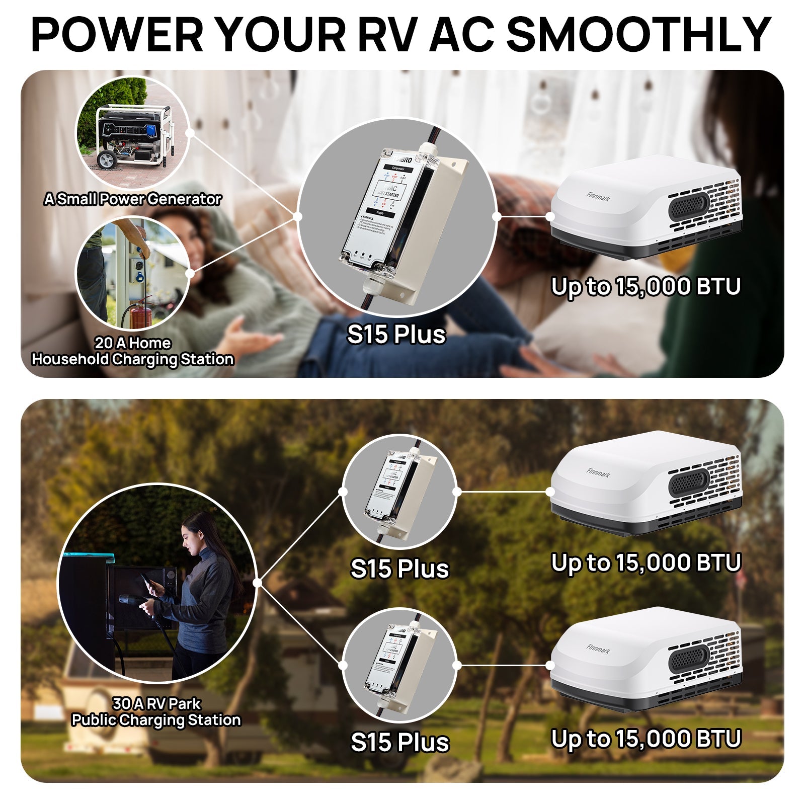 S15 Plus Soft Start for RV Air Conditioner – TURBRO, view 5