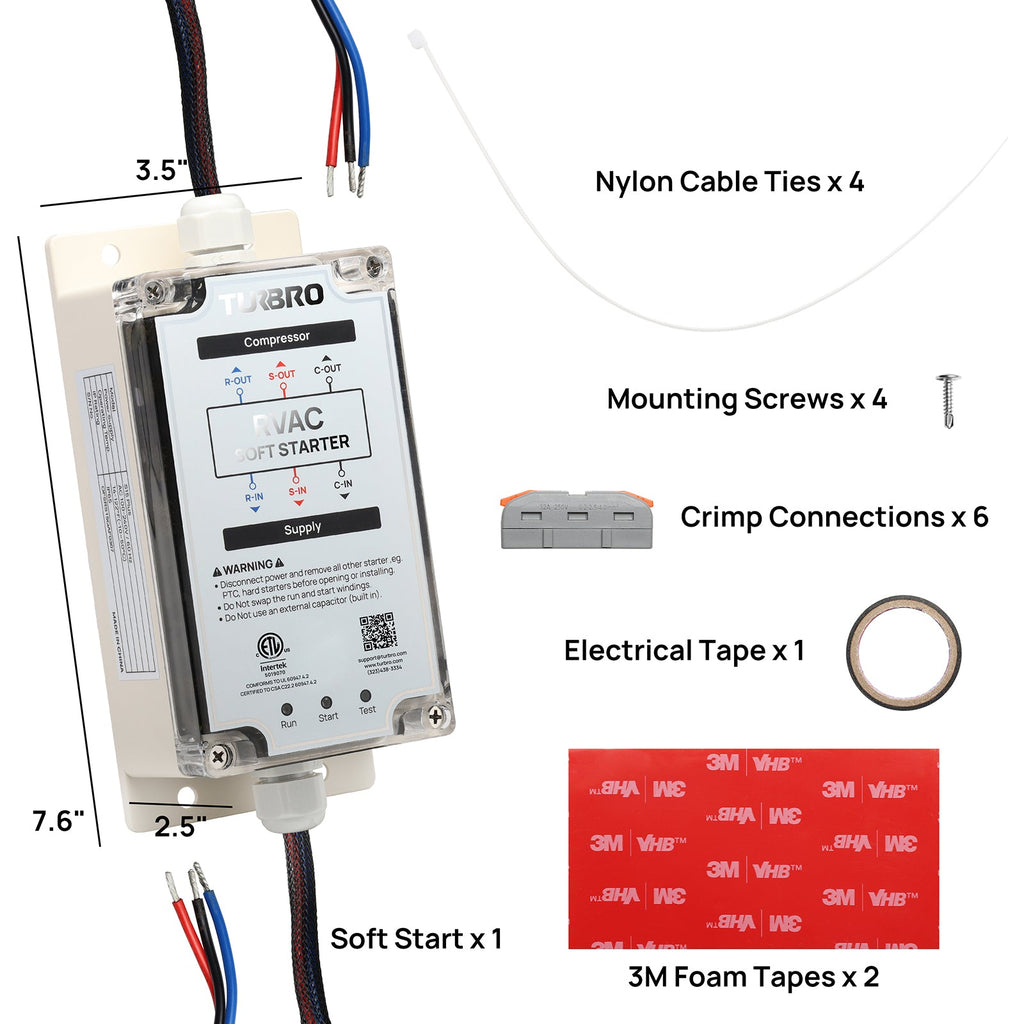 S15 Plus Soft Start for RV Air Conditioner – TURBRO, view 7