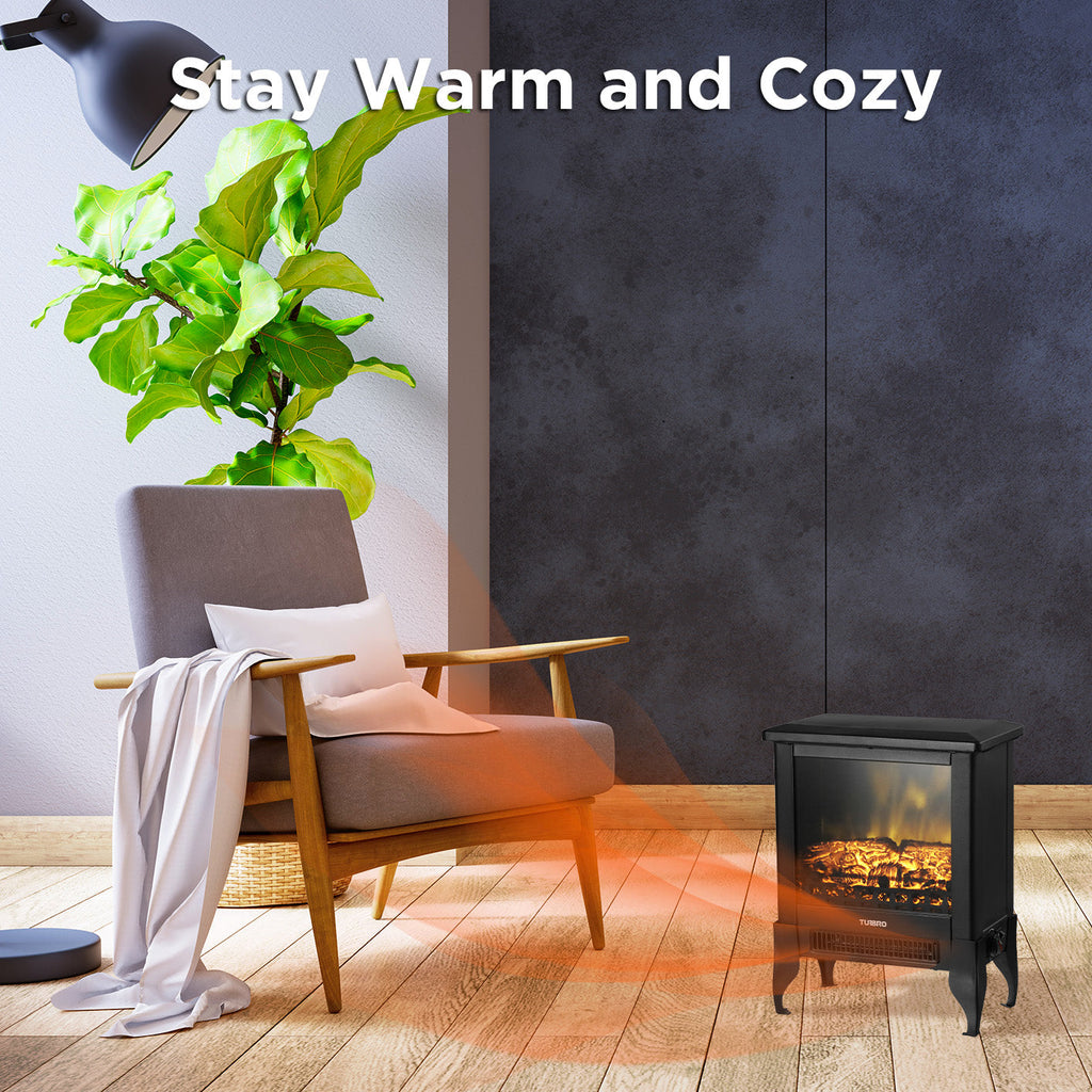 Suburbs TS17 Electric Fireplace Stove Heater – TURBRO, view 8