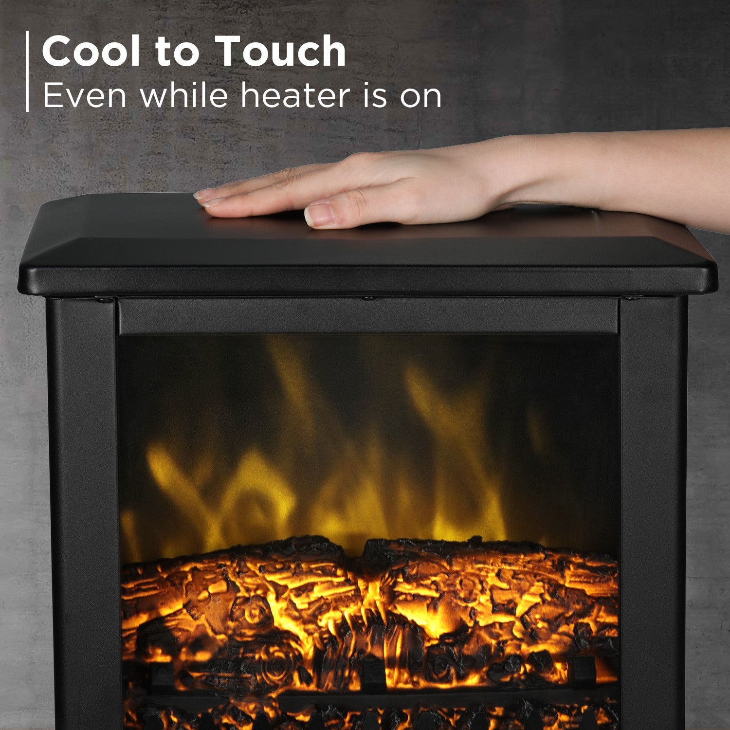 Suburbs TS17 Electric Fireplace Stove Heater – TURBRO, view 4