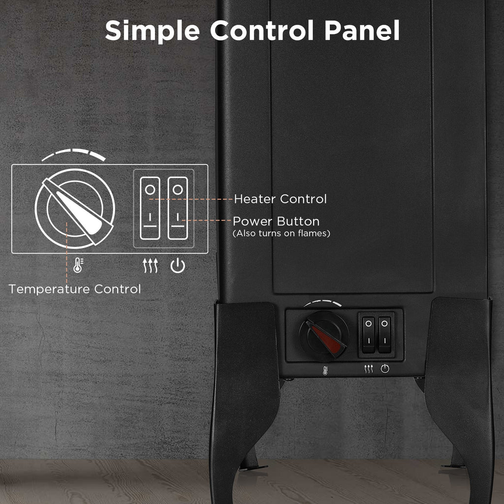 Suburbs TS17 Electric Fireplace Stove Heater – TURBRO, view 6