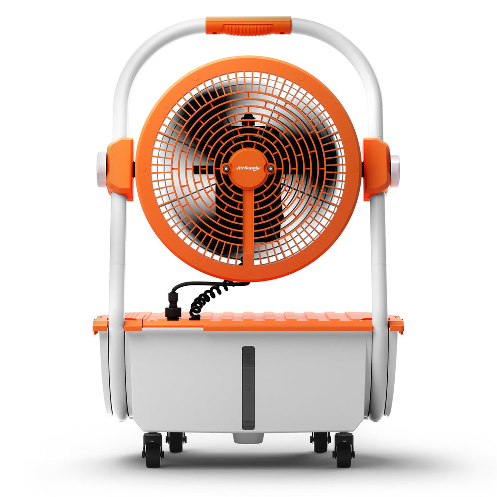 (Open Box) AirSupply MS12 Portable Mist Fan, 19,200mAh Battery & 2.9-Gallon Tank – TURBRO, view 12