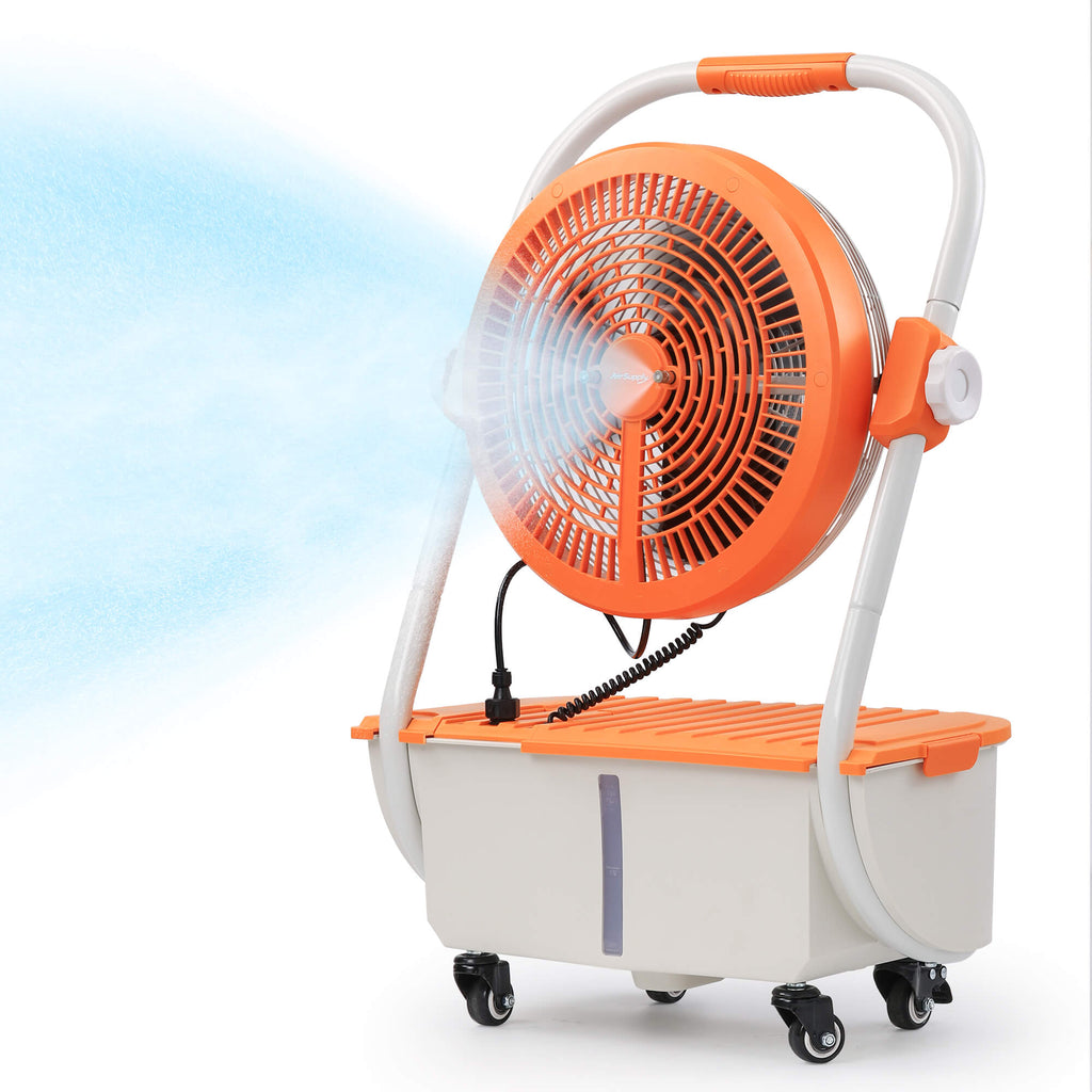 AirSupply MS12 Portable Mist Fan, 11L Tank & Up to 50H Runtime – TURBRO, view 10