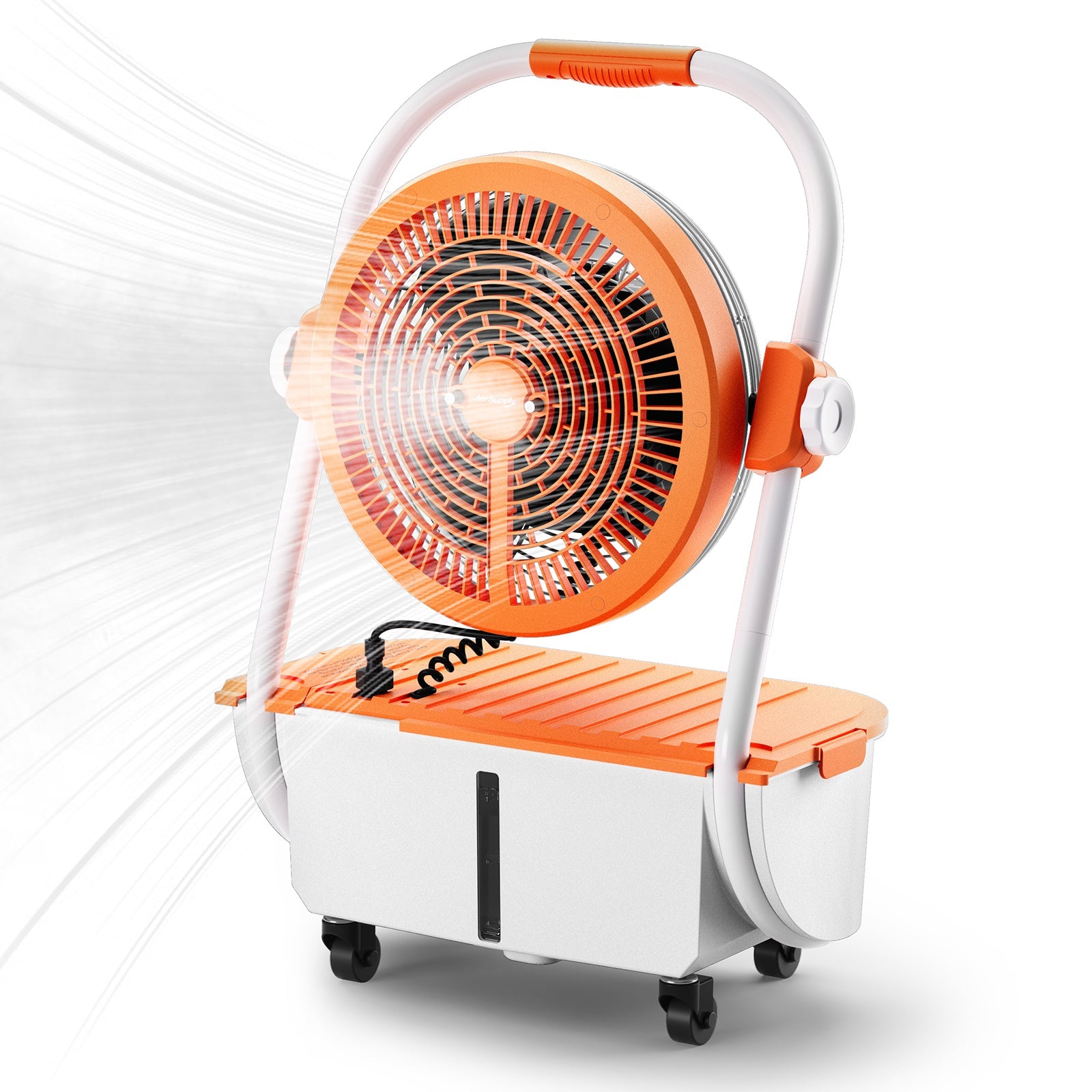 (Open Box) AirSupply MS12 Portable Mist Fan, 19,200mAh Battery & 2.9-Gallon Tank – TURBRO, view 11