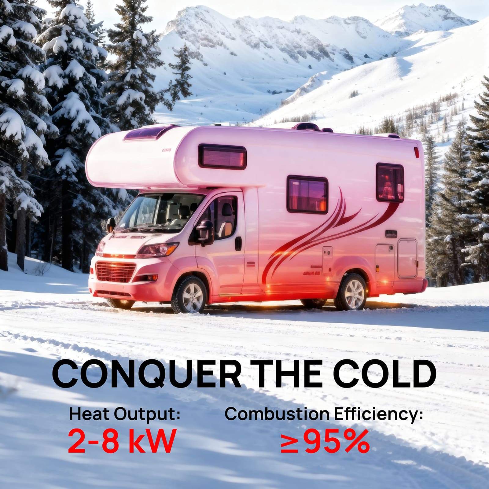 Arcade H8BP Diesel Heater - European version – TURBRO, view 3
