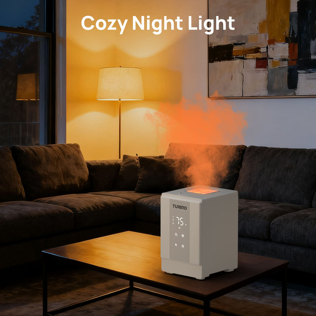 Greenland 4L Stainless Steel Steam Warm Mist Humidifier – TURBRO, view 5