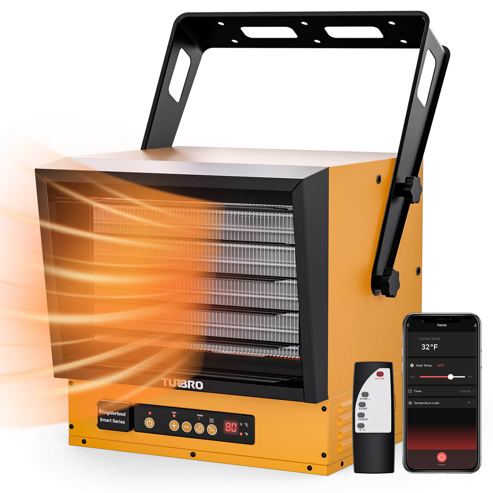 Neighborhood GH10K & GH15K Smart Garage Heater - WiFi Enable – TURBRO