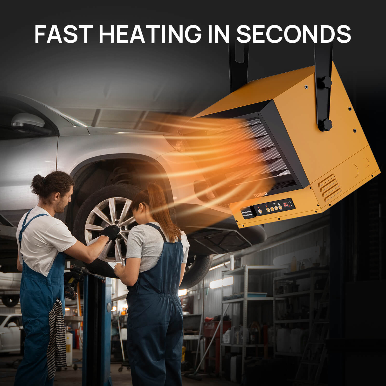 Neighborhood GH10K & GH15K Smart Garage Heater - WiFi Enable – TURBRO, view 2