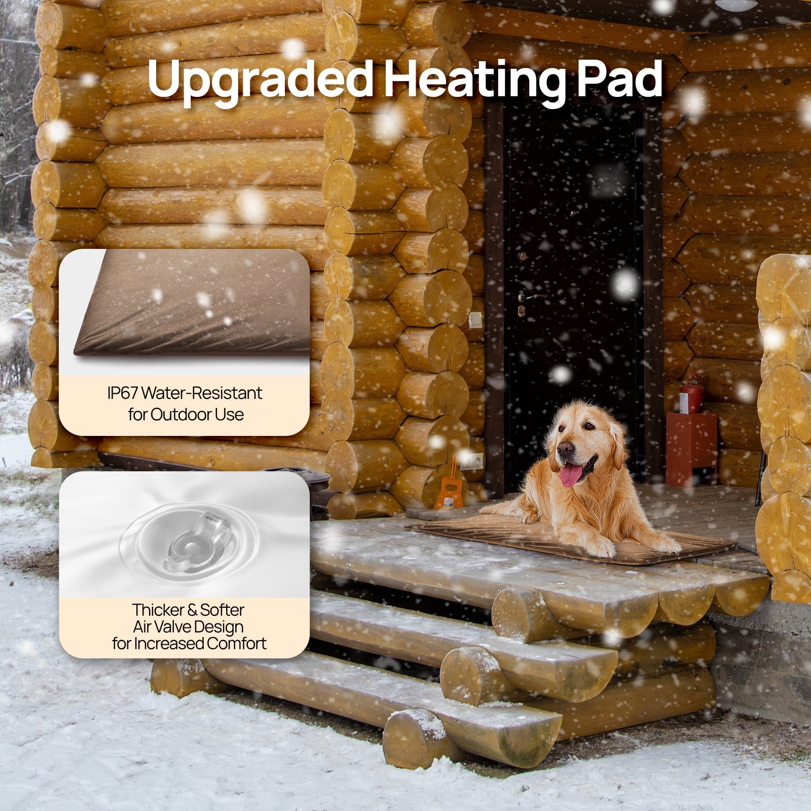 Neighborhood Outdoor Pet Heating Pad – TURBRO, view 2