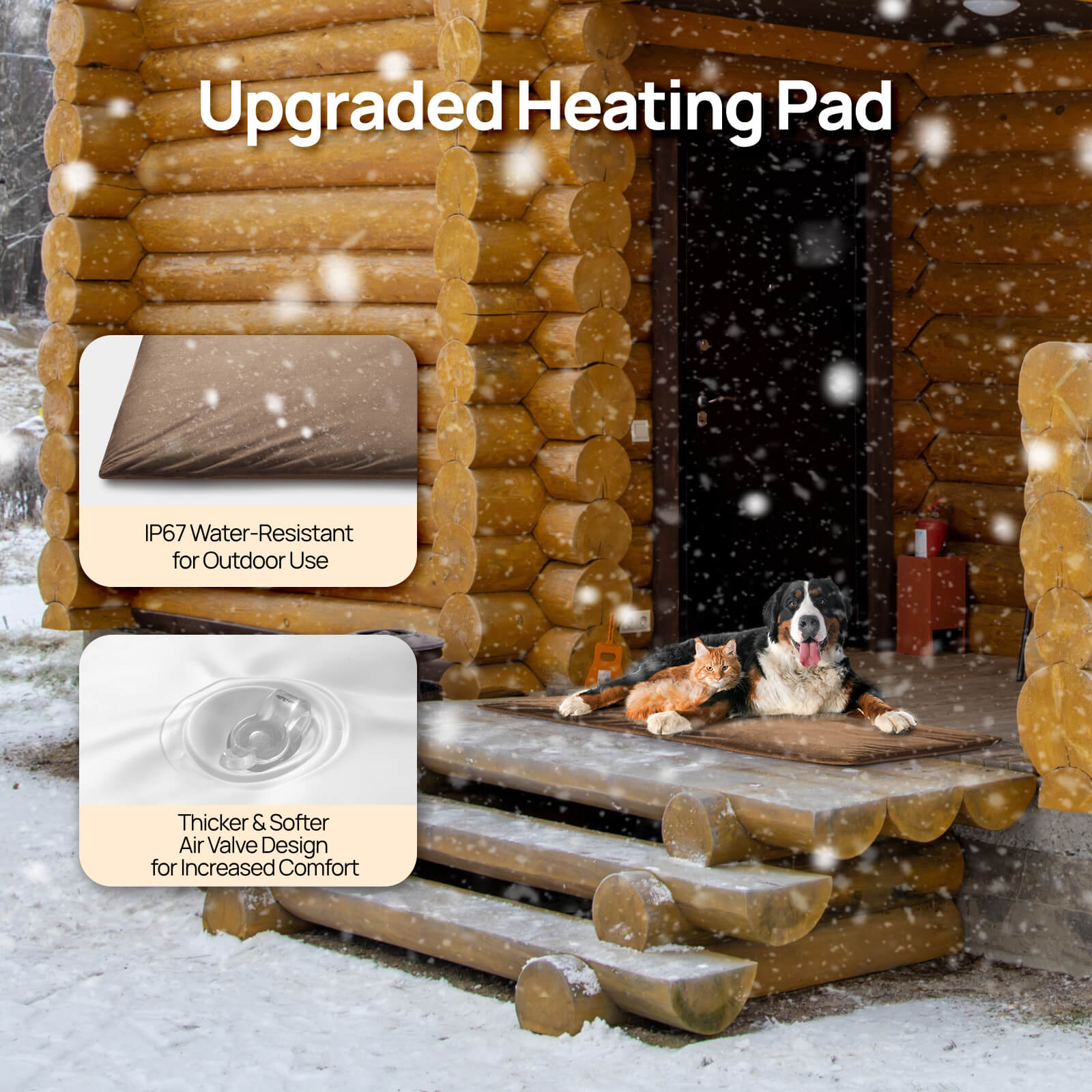 Neighborhood Outdoor Pet Heating Pad – TURBRO, view 11