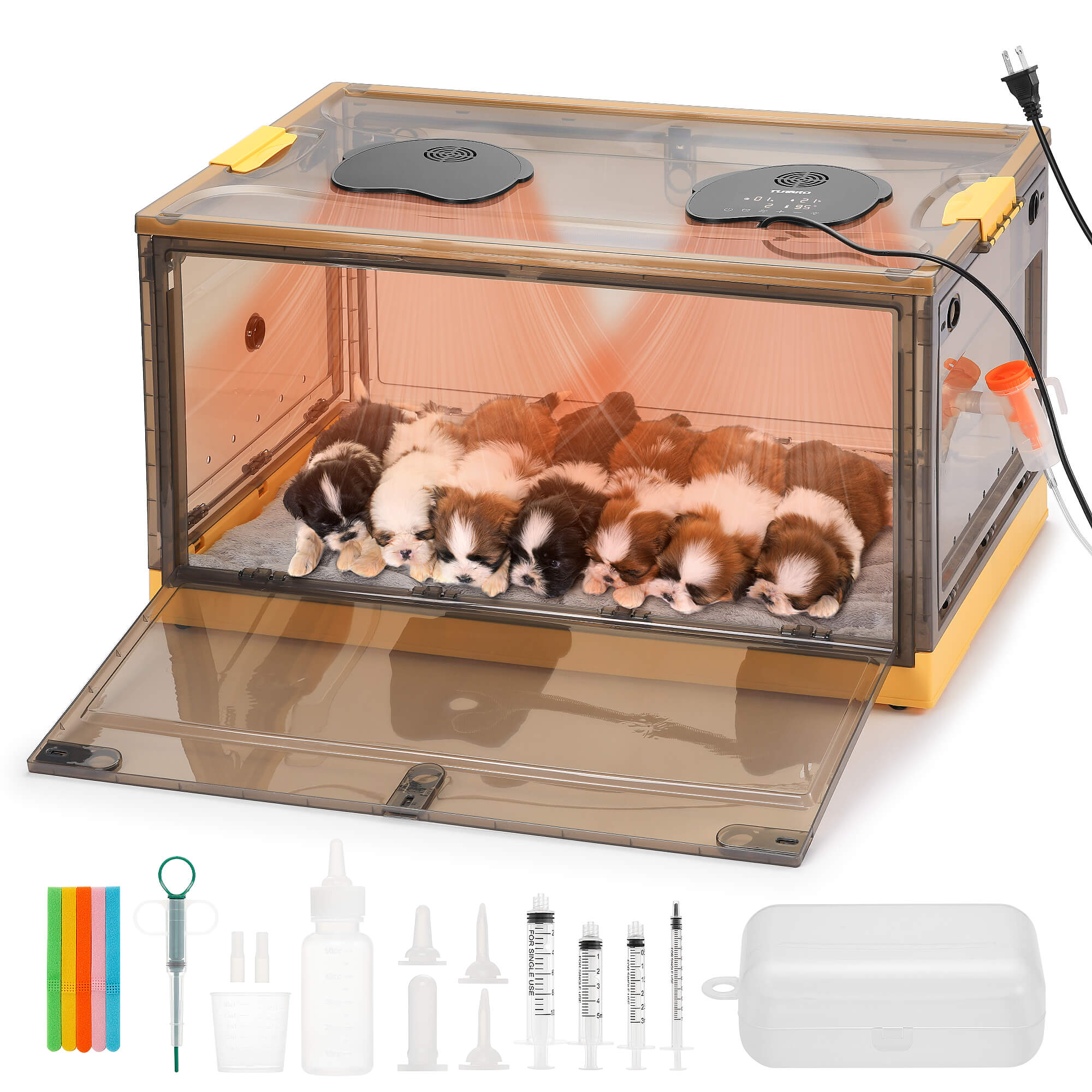 Neighborhood Pet Incubator, Grey Translucent – TURBRO, view 2