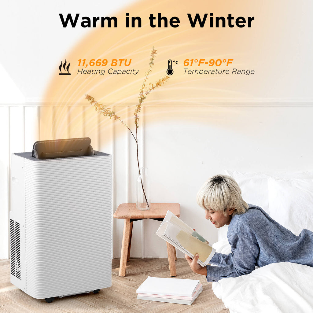 Finnmark 14,000 BTU WiFi Portable Air Conditioner – TURBRO, view 3