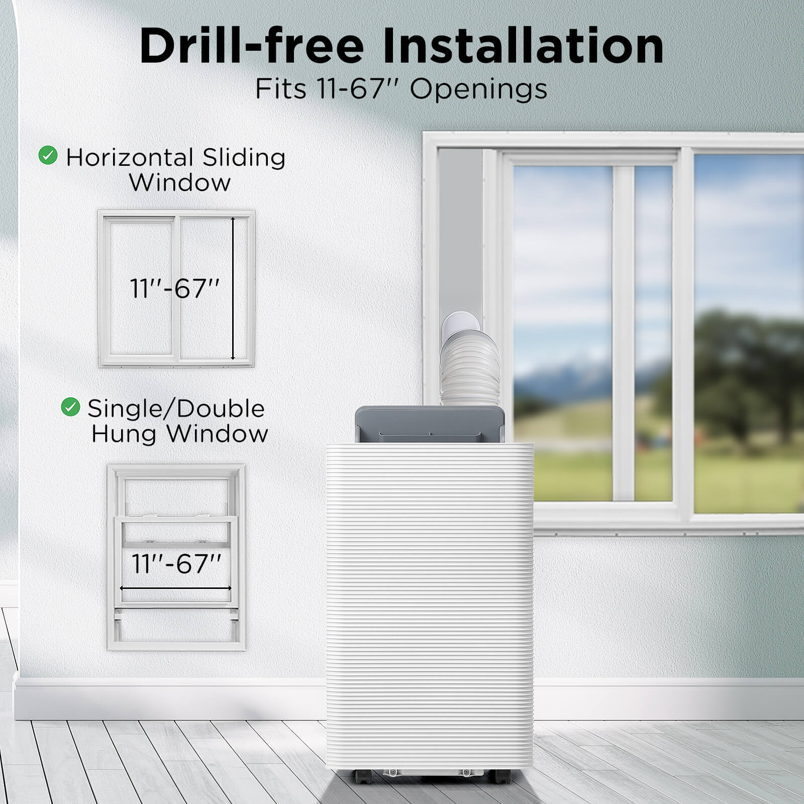 Finnmark 14,000 BTU WiFi Portable Air Conditioner – TURBRO, view 6