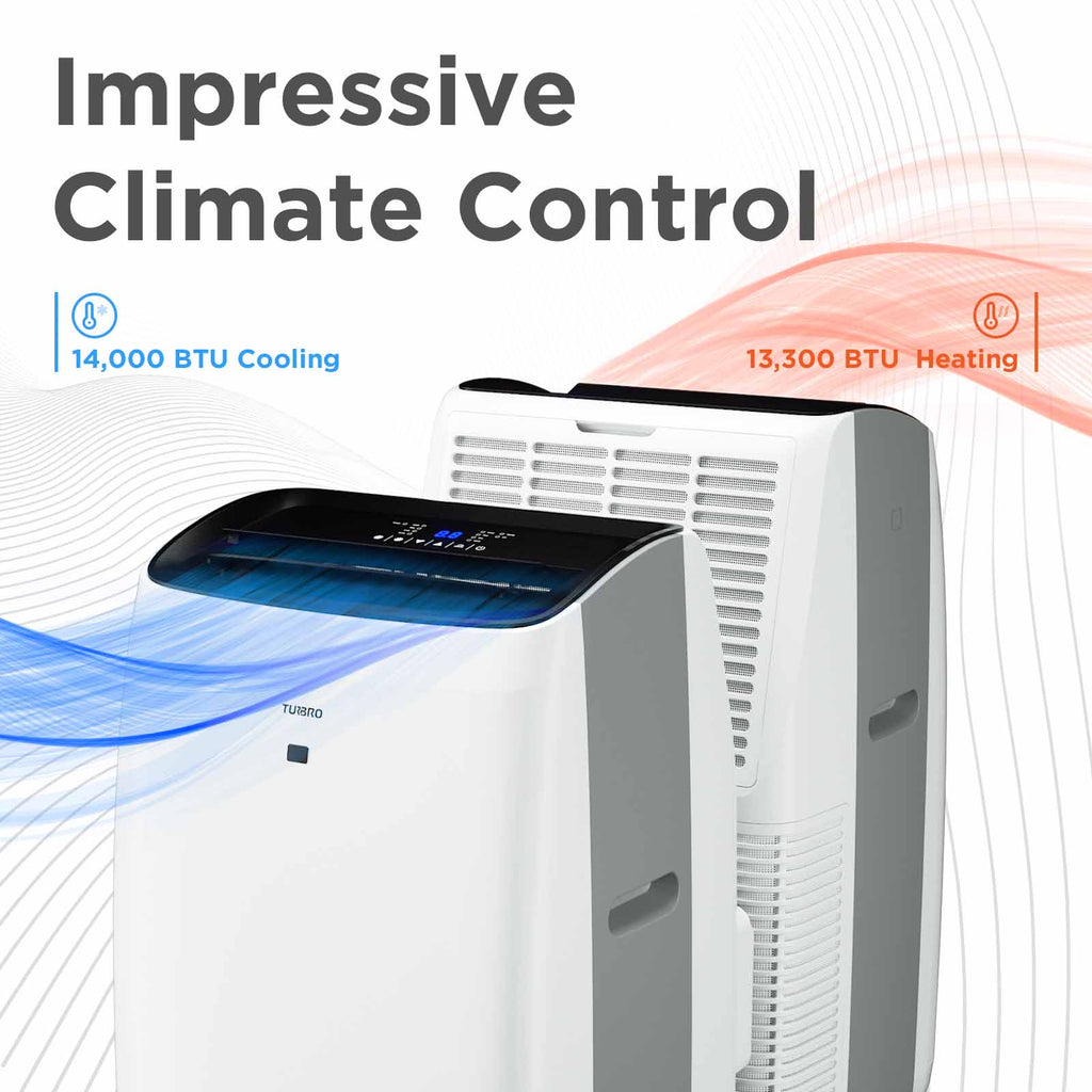 Greenland 14,000 BTU Portable Air Conditioner & Heater – TURBRO, view 2
