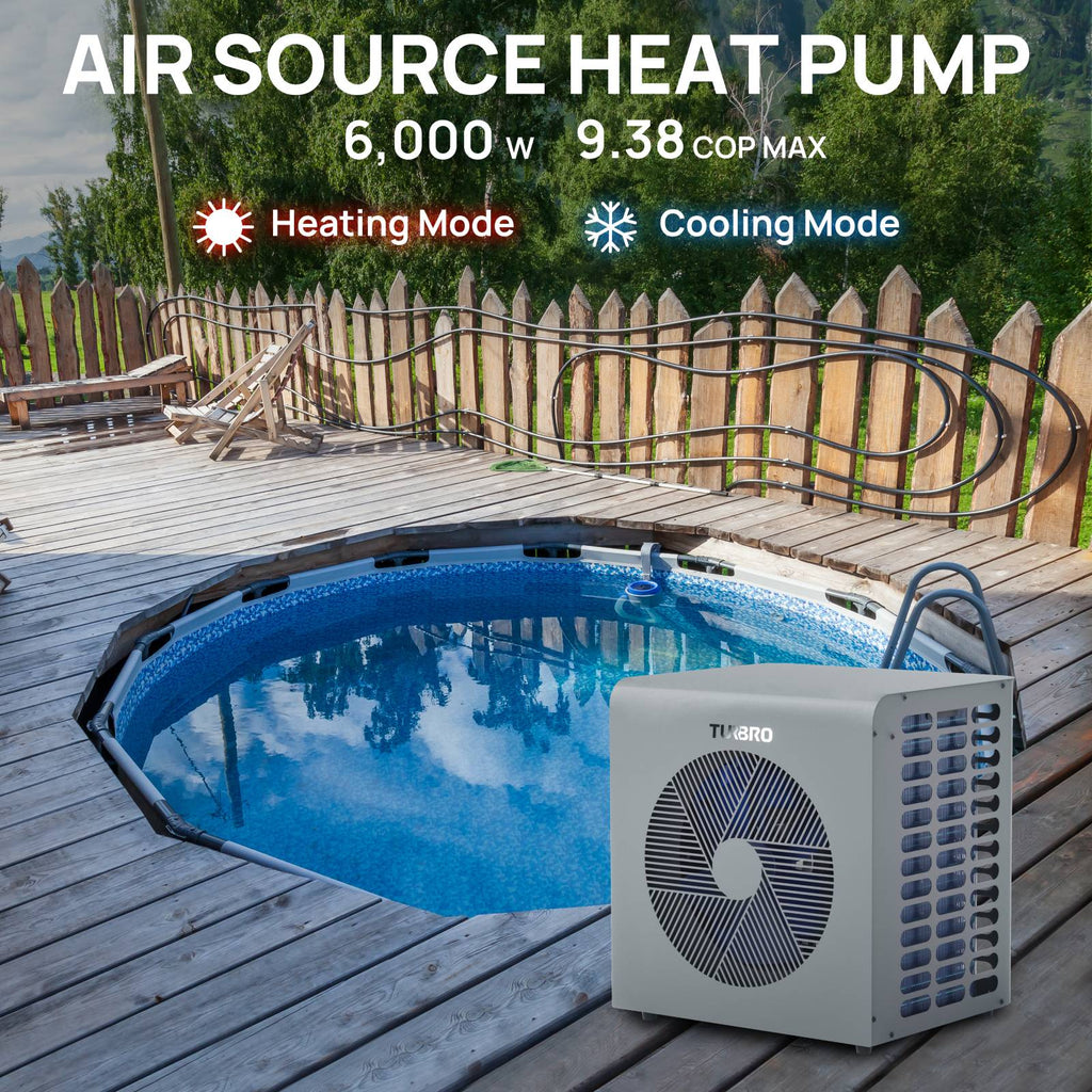 Beluga Inverter Pool Heat Pump - European version – TURBRO, view 4