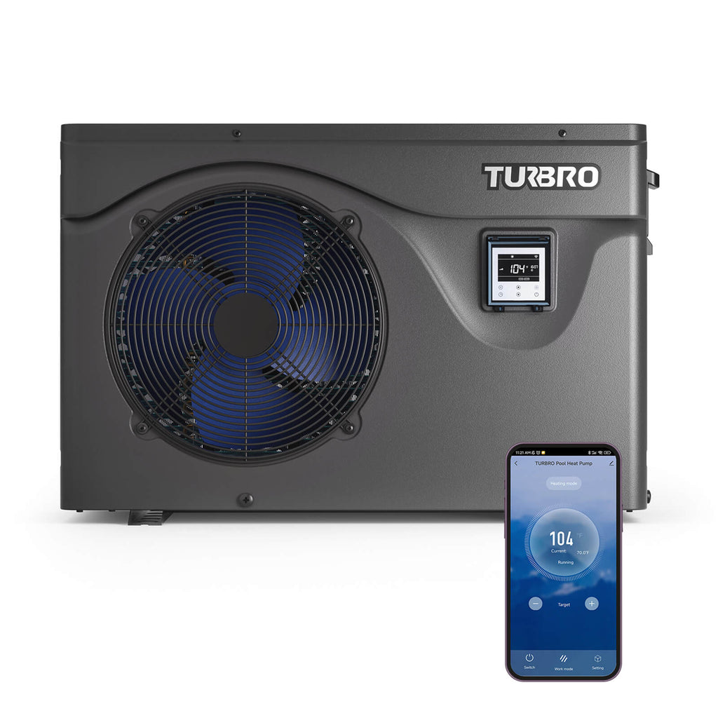 (Open Box) Beluga B50V/B75V Inverter Swimming Pool Heat Pump – TURBRO
