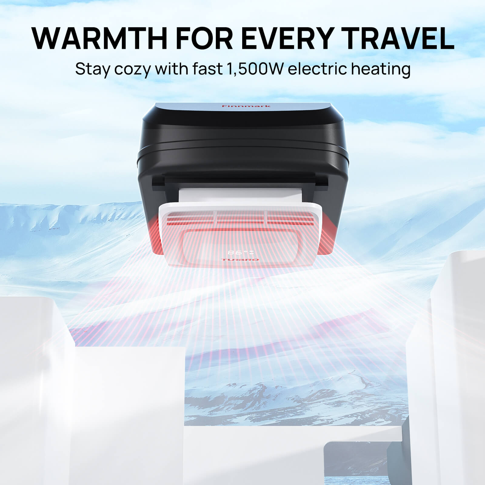 Finnmark 15,000 BTU Rooftop RV Air Conditioner – TURBRO, view 2