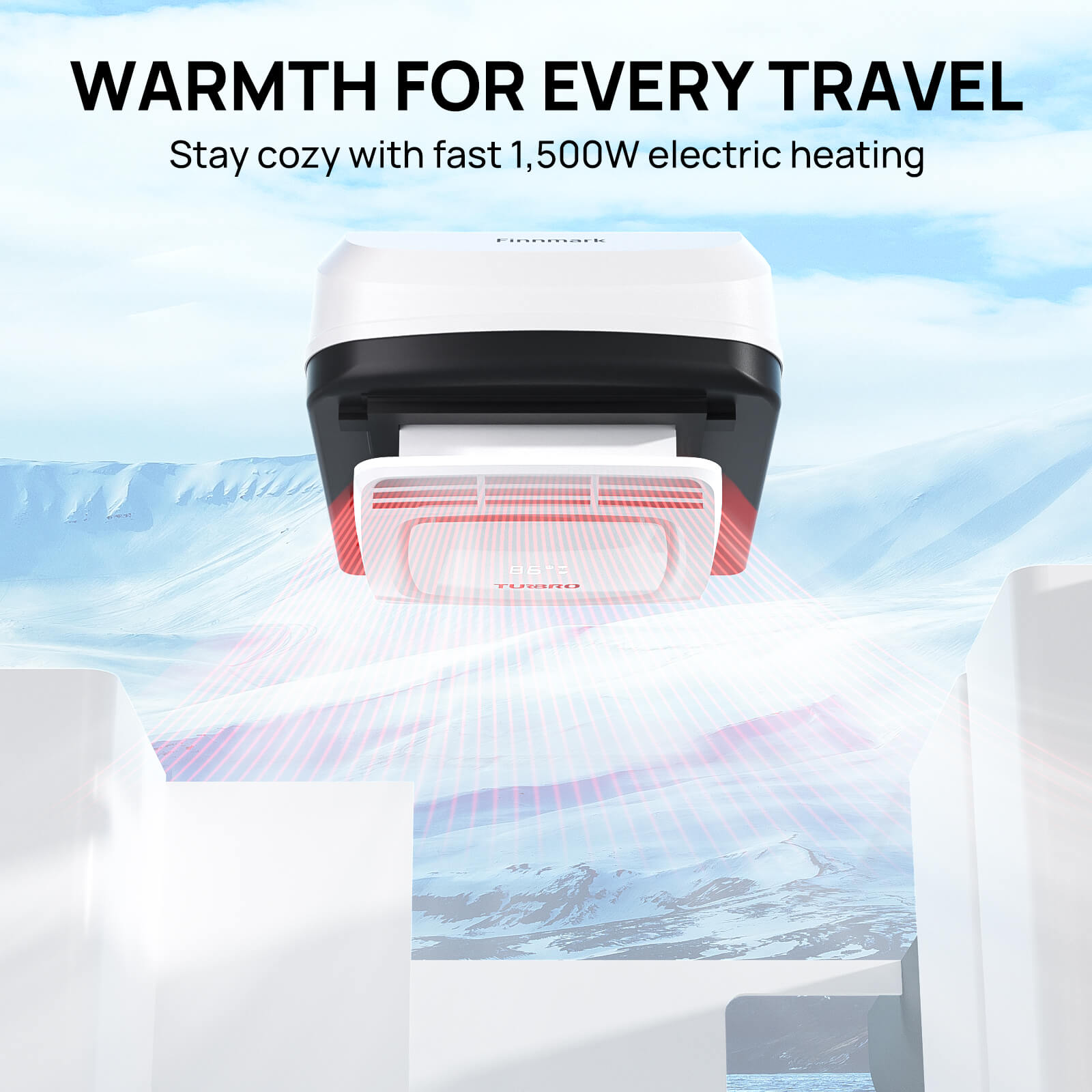 Finnmark 15,000 BTU Rooftop RV Air Conditioner – TURBRO, view 10