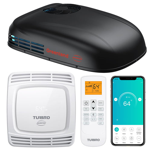 Greenland 3,600W 220-240V Inverter RV Air Conditioner (European Version) – TURBRO, view 2