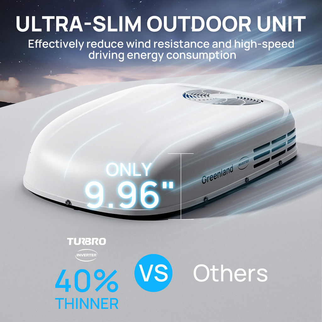 Greenland 13,500 BTU Inverter Rooftop RV Air Conditioner – TURBRO, view 5
