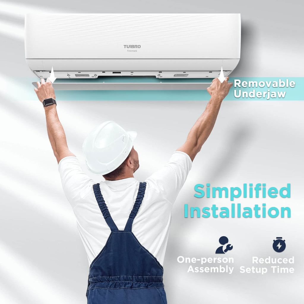 Finnmark 24,000 BTU Single Zone Mini Split AC (R32) – TURBRO, view 5
