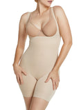 Unbelievable Comfort™ Open-Bust Thigh Slimmer Bodysuit
