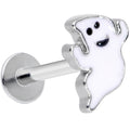 BodyCandy 16G 5/16 Happy Ghost Halloween Labret Monroe Tragus — main product shot