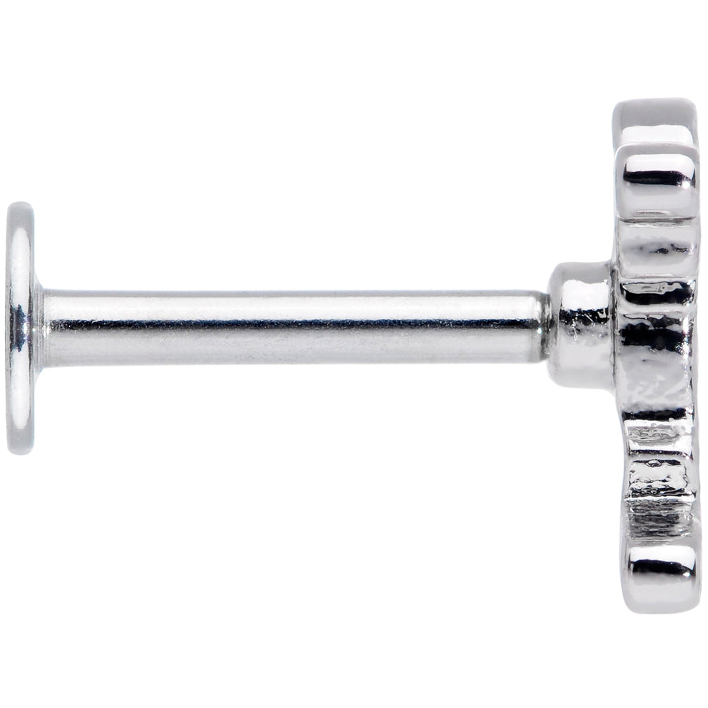 BodyCandy 16G 5/16 Green Mummy Halloween Labret Monroe Tragus — lifestyle context