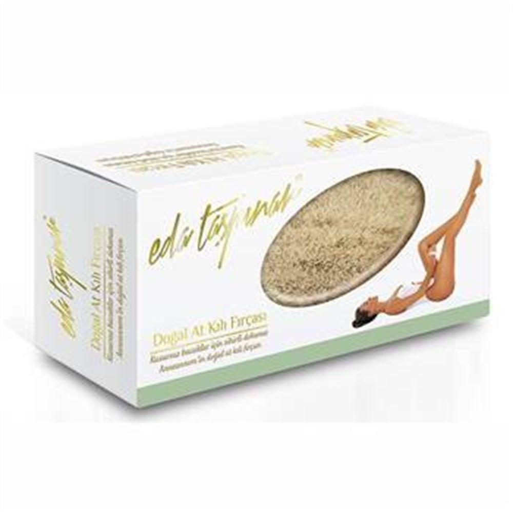 Eda Taşpınar Natural Horse Hair Brush - Body Massage Tool | 1 Count