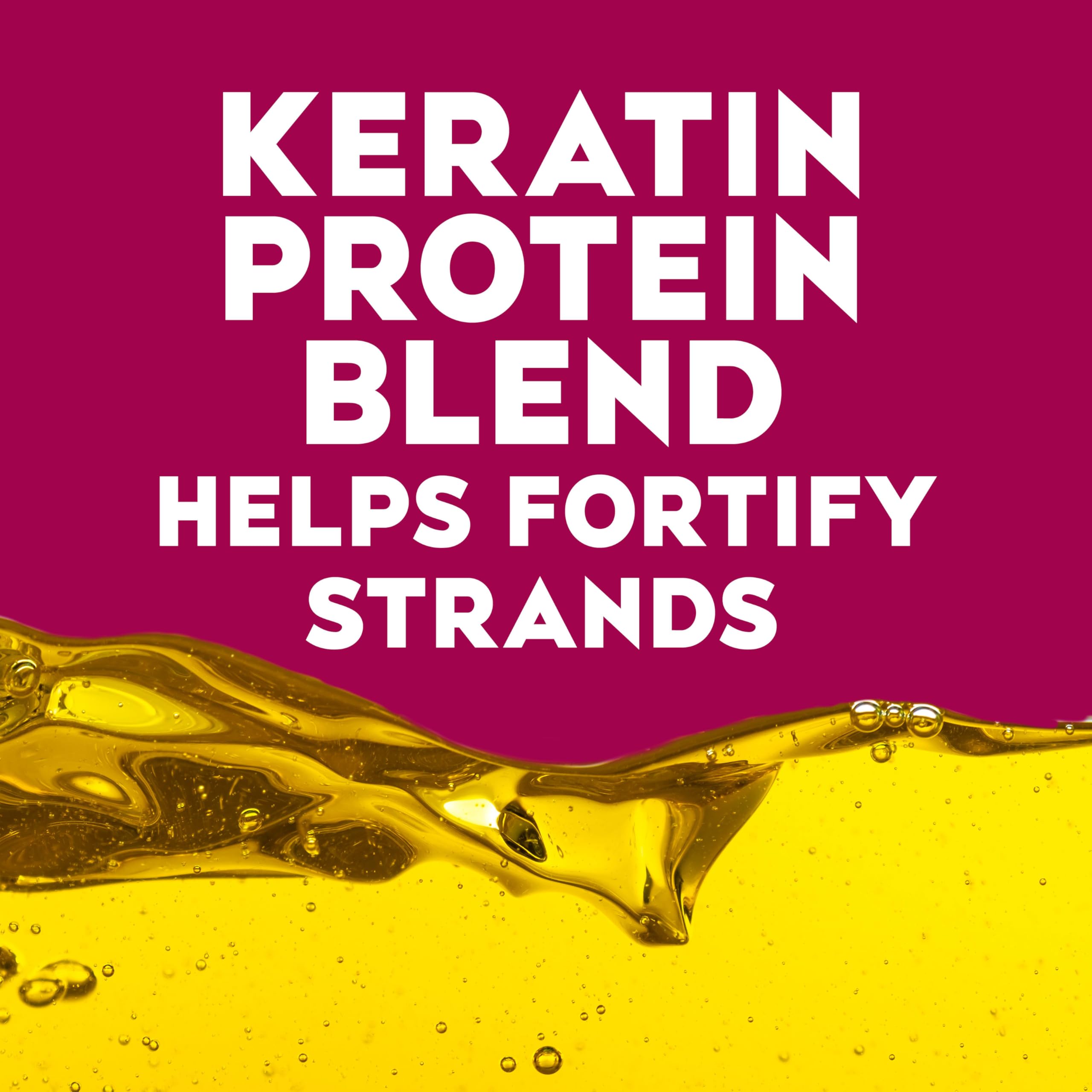 OGX Keratin Oil Shampoo, 13.01 fl oz - Anti-Breakage Hair Strengthening Formula