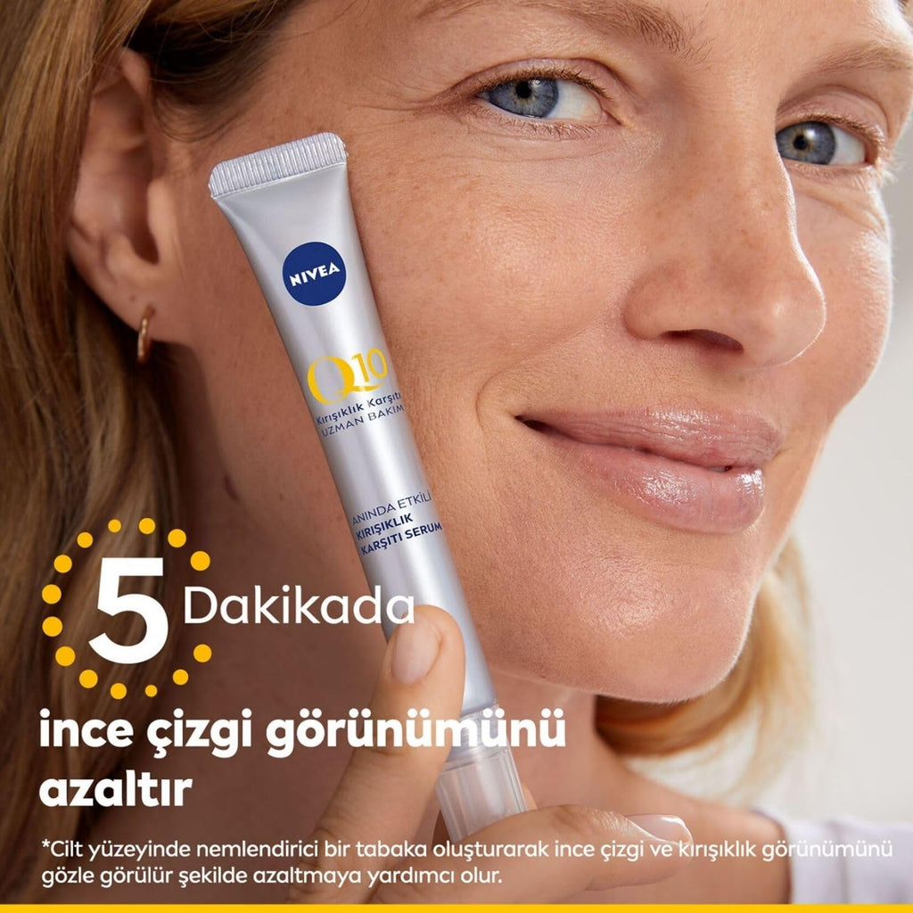 Nivea Q10 Wrinkle Care Serum - Anti-Aging Formula | 0.5 fl oz