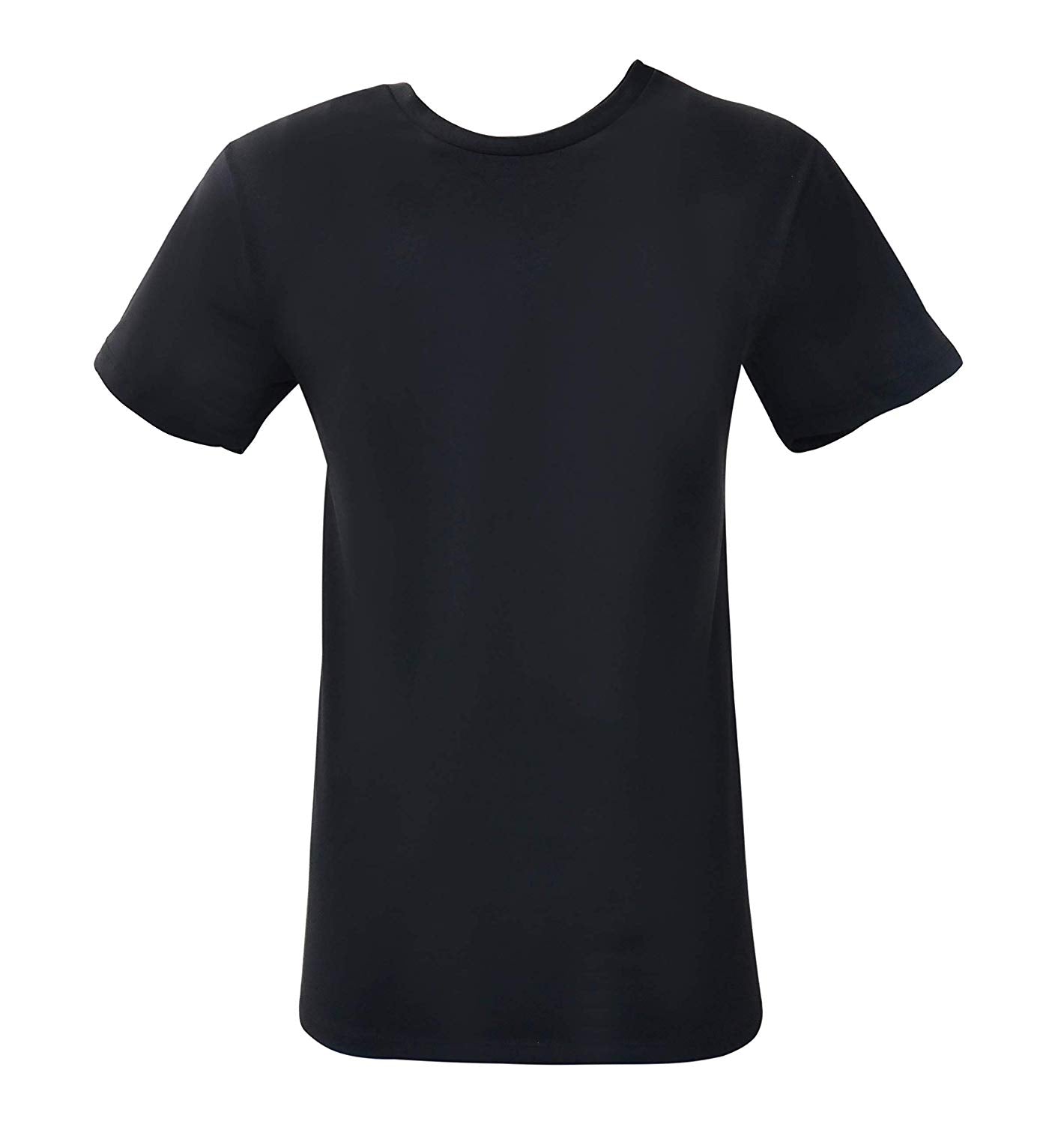 tittimitti BASIC COTTON Free Spirit Premium Quality Cotton Men's Crew Neck T-Shirt Made in Italy — side view