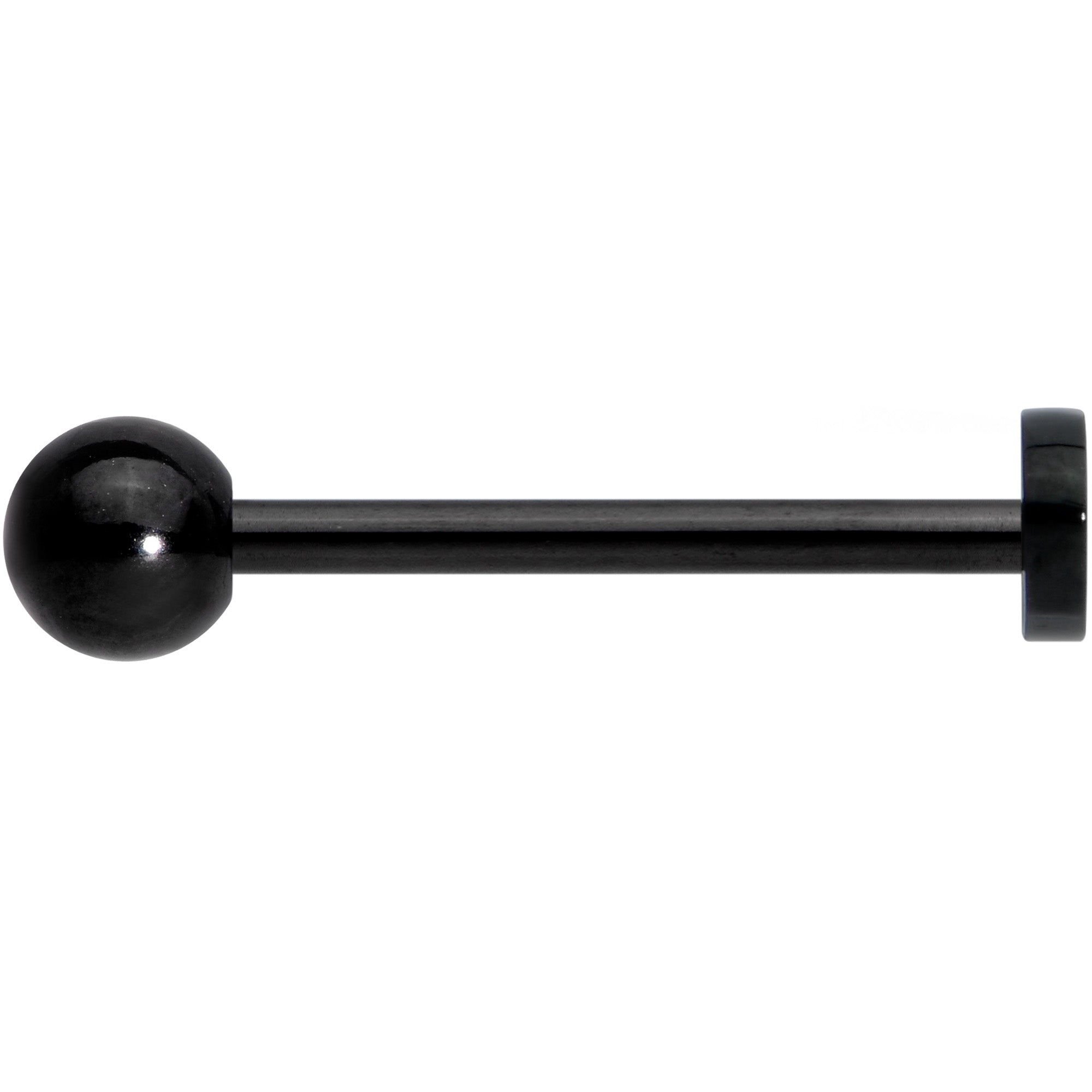 BodyCandy Black Cheery Nautical Whale Barbell Tongue Ring — lifestyle context